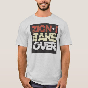 Camiseta A tomada sobre o T
