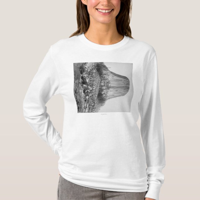 Camiseta A torre do diabo do oeste com caído (Frente)