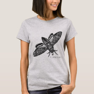 Camiseta A traça da cabeça da morte