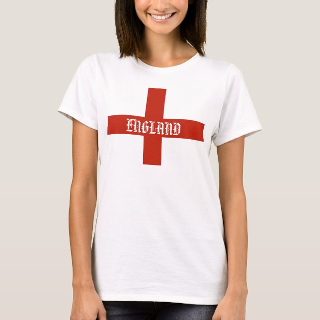 Camiseta A travessia da Inglaterra do santo George (Frente)
