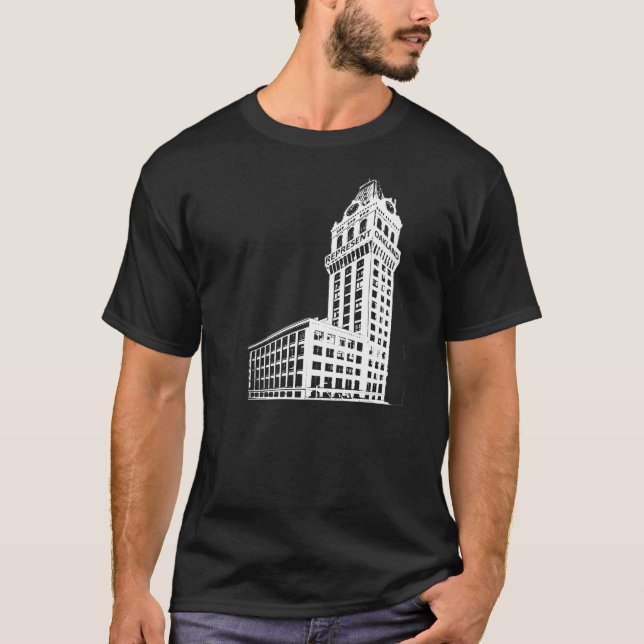 Camiseta A tribuna de Oakland representa (Frente)