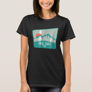 Camiseta A Trilha Inca Peru Machu Picchu Caminhada Acampame