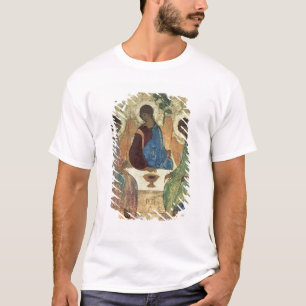 Camiseta A trindade santamente, 1420s (tempera no painel)