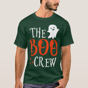 Camiseta A Tripulação BooEncarada Ghost Halloween