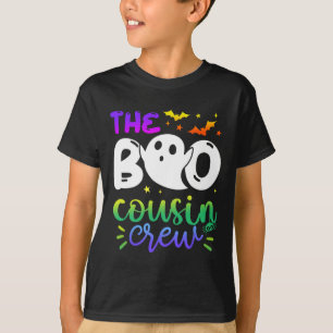 Camiseta A Tripulação do Boo Cousin Halloween Ghost Trick T