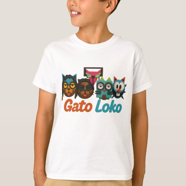Camiseta "A Tripulação mais engraçada do Kat no Bloco" (Frente)
