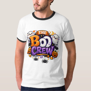Camiseta A TRUPE DO BOO Diversão em Família no Halloween As