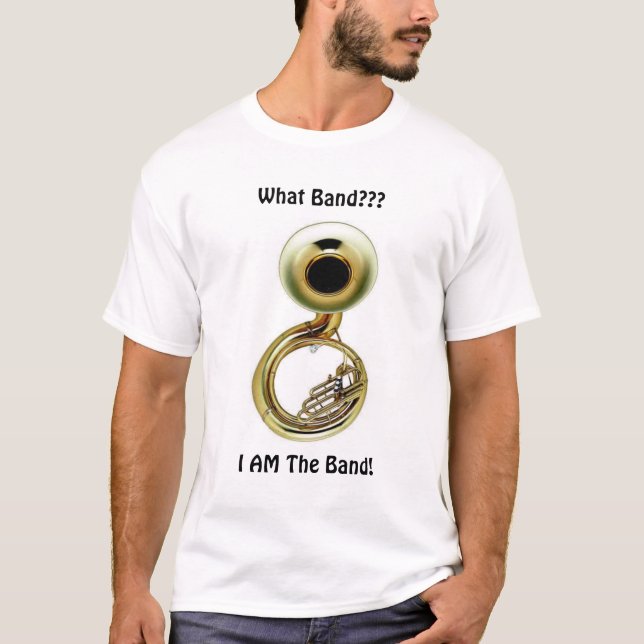 Camiseta A tuba é a banda (Frente)