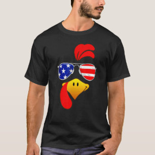 Camiseta A Turquia Bonita Enfrenta A Bandeira Americana De