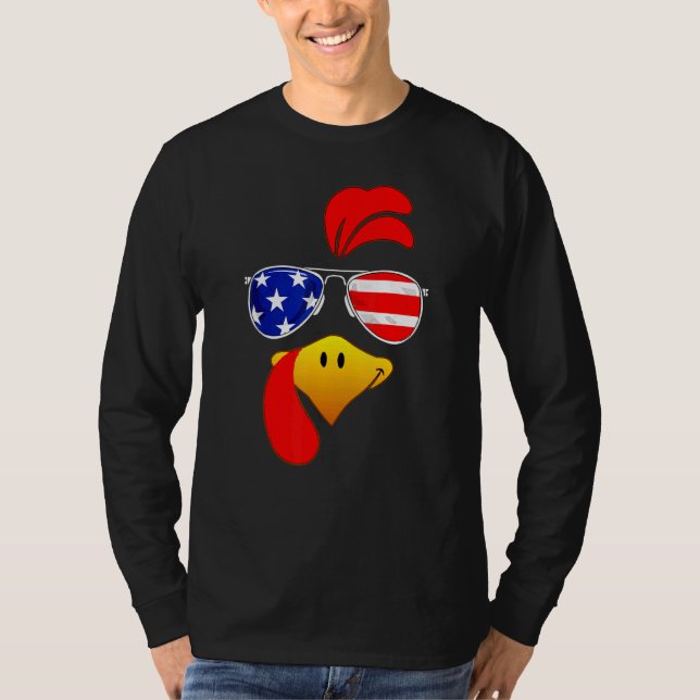 Camiseta A Turquia Bonita Enfrenta A Bandeira Americana De  (Frente)