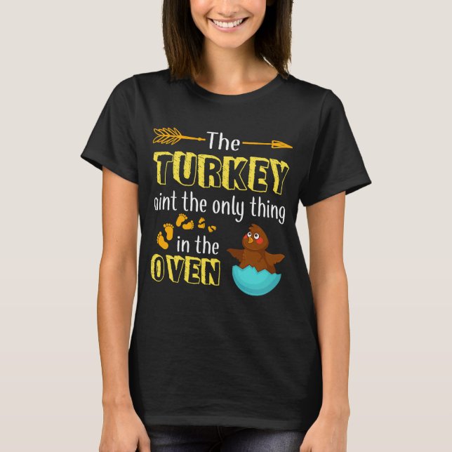 Camiseta A Turquia É A Única Coisa Dos Agradecimentos Da On (Frente)