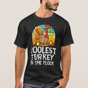 Camiseta A Turquia Mais Fria Do Flock Toddler Boys Graças