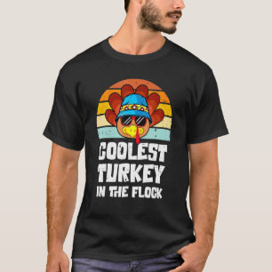 Camiseta A Turquia Mais Fria Do Flock Toddler Boys Graças