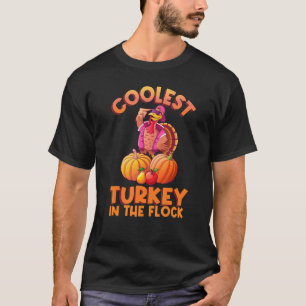 Camiseta A Turquia Mais Fria Do Flock Toddler Boys Graças