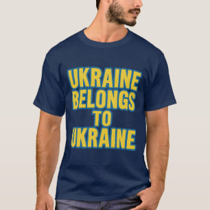 CAMISETA A UCRÂNIA PERTENCE À UCRÂNIA