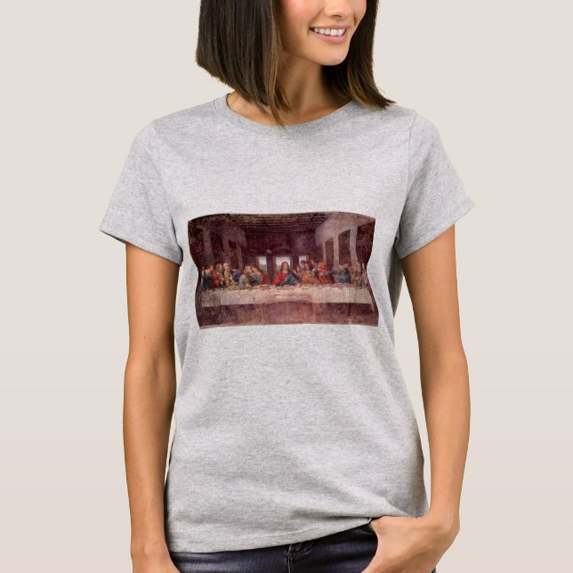 Camiseta A Última Ceia de Leonardo da Vinci (Frente)