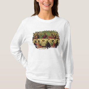 Camiseta A última ceia, do Altarpiece da paixão