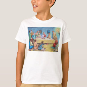 Camiseta A Última Ceia: Jesus e os Discípulos