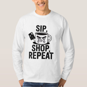 Camiseta A última compra da Black Friday e Cyber Monday