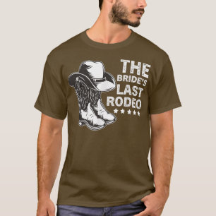 Camiseta A última Festa de solteira de noiva do Rodeo