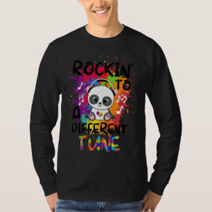 Camiseta A Um Mês De Consciência Do Autismo De Ajuste Difer