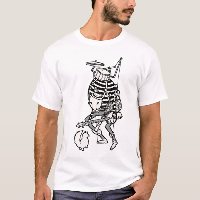 Camiseta A uma banda do homem (Frente)