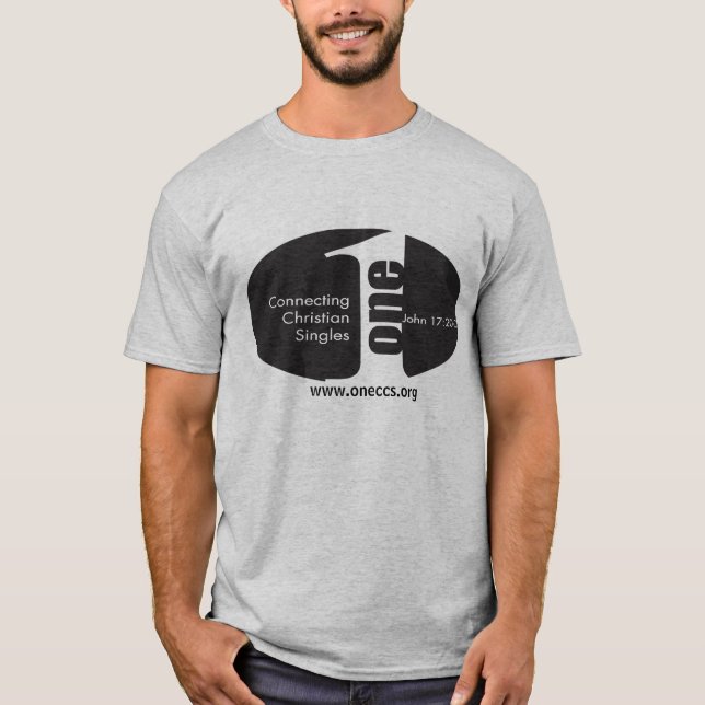 Camiseta A UMA Longo-Capa dois-fer dos homens (Frente)