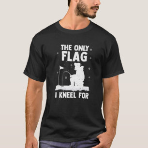 Camiseta A Única Bandeira Que Eu Conheço Para A Pesca Engra