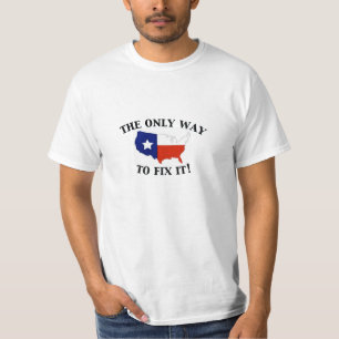 Camiseta A única maneira de fixá-la