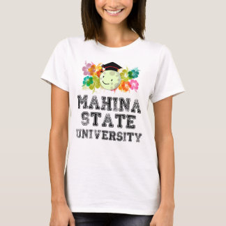 Camiseta A universidade a mais fina em Mahina, Havaí