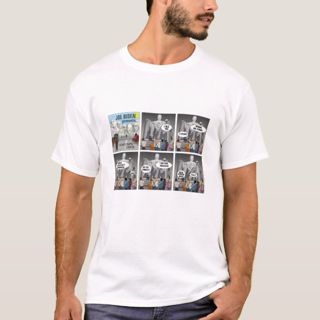 Camiseta A Utopia Democrática de Joe Biden (Frente)