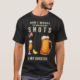 Camiseta A vacina não se preocupa que eu tenha tido meus sa