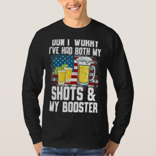 Camiseta A vacina não se preocupa que eu tenha tido meus sa
