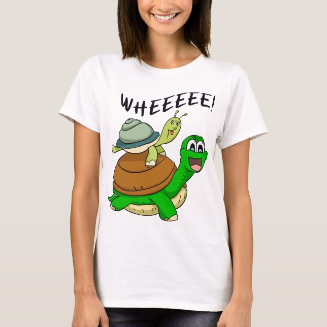 Camiseta A velocidade é relativa! Engraçado diz presente (Frente)