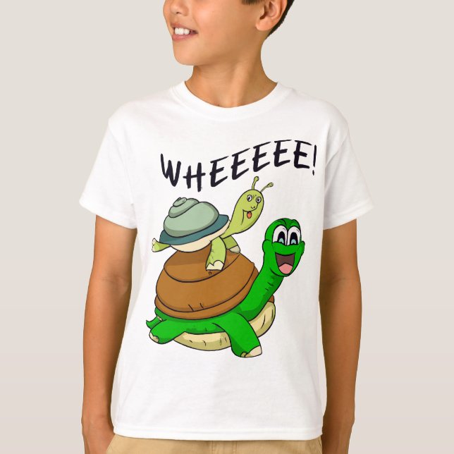 Camiseta A velocidade é relativa! Engraçado dizer presentes (Frente)