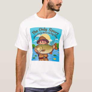 Camiseta A Verdade da Pesca