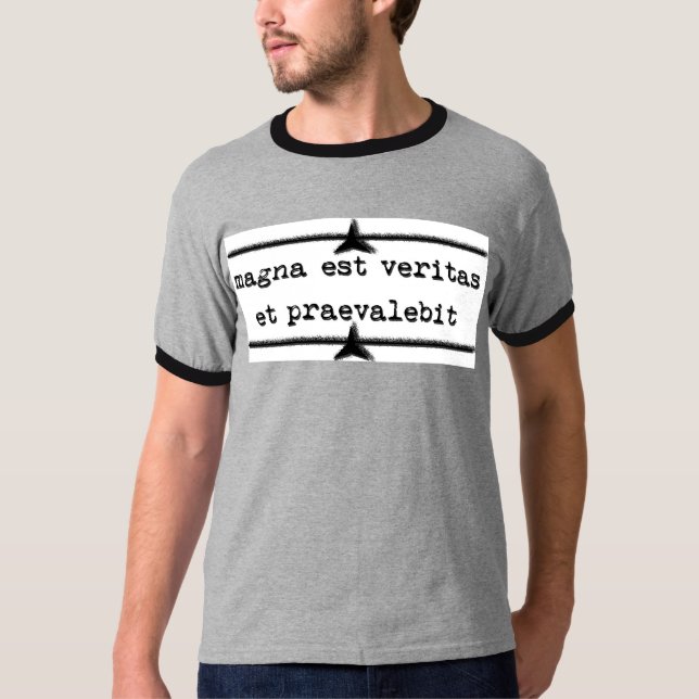 Camiseta A verdade é t-shirt poderoso (Frente)