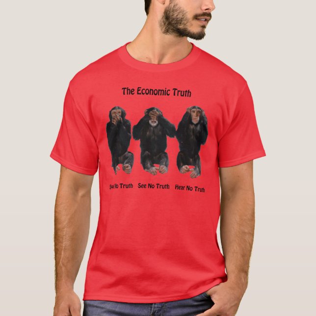 Camiseta A verdade econômica (Frente)