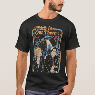 Camiseta A Verdade Está Lá Fora - Arquivos X Engraçados A V