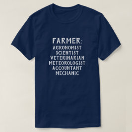 Camiseta A verdadeira definição de T-Shirt do agricultor
