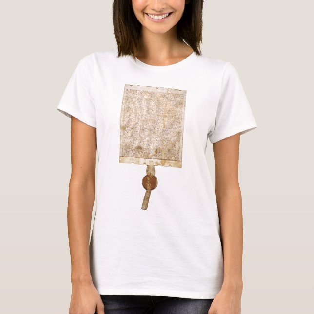 Camiseta A versão 1297 da Magna Carta (Frente)