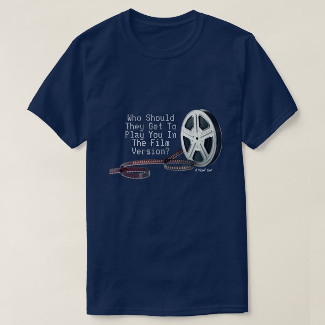 Camiseta A Versão Do Filme (Você) - Um MisterP Shirt (Frente do Design)