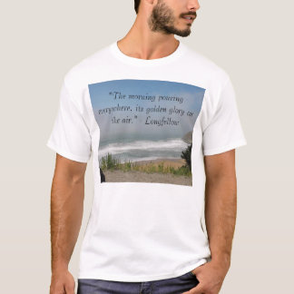 Camiseta "A véspera de derramamento da manhã…