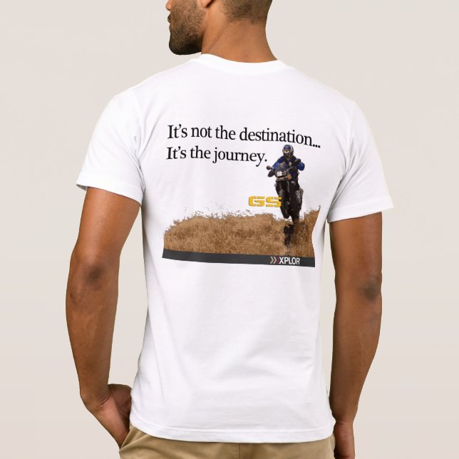 Camiseta A viagem (Verso)