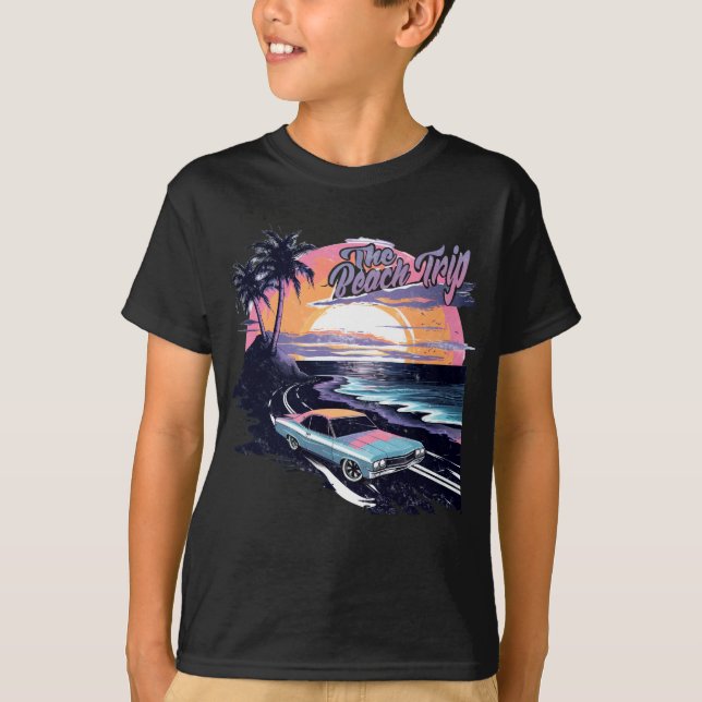 Camiseta A Viagem de Praia (Frente)
