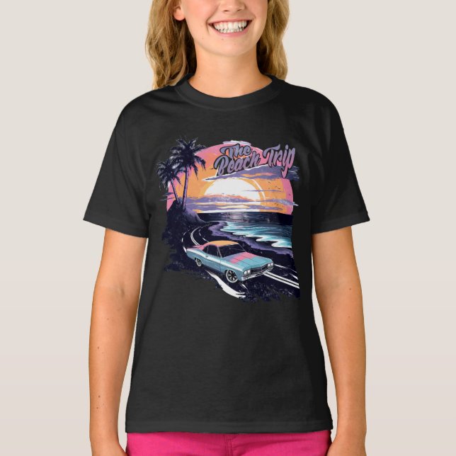 Camiseta A Viagem de Praia (Frente)
