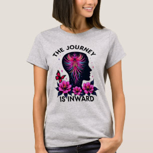 Camiseta A Viagem Está Dentro De Tee