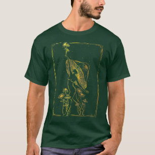 Camiseta A VIAGEM NOTURNA Dançarina de Cogumelo Floresta Ps