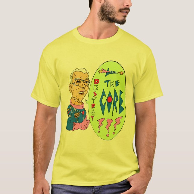 Camiseta A víbora de Vic "destrói o núcleo!" T-shirt de (Frente)