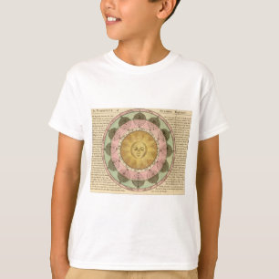 Camiseta A vicissitude das estações explicadas - Detalhe do